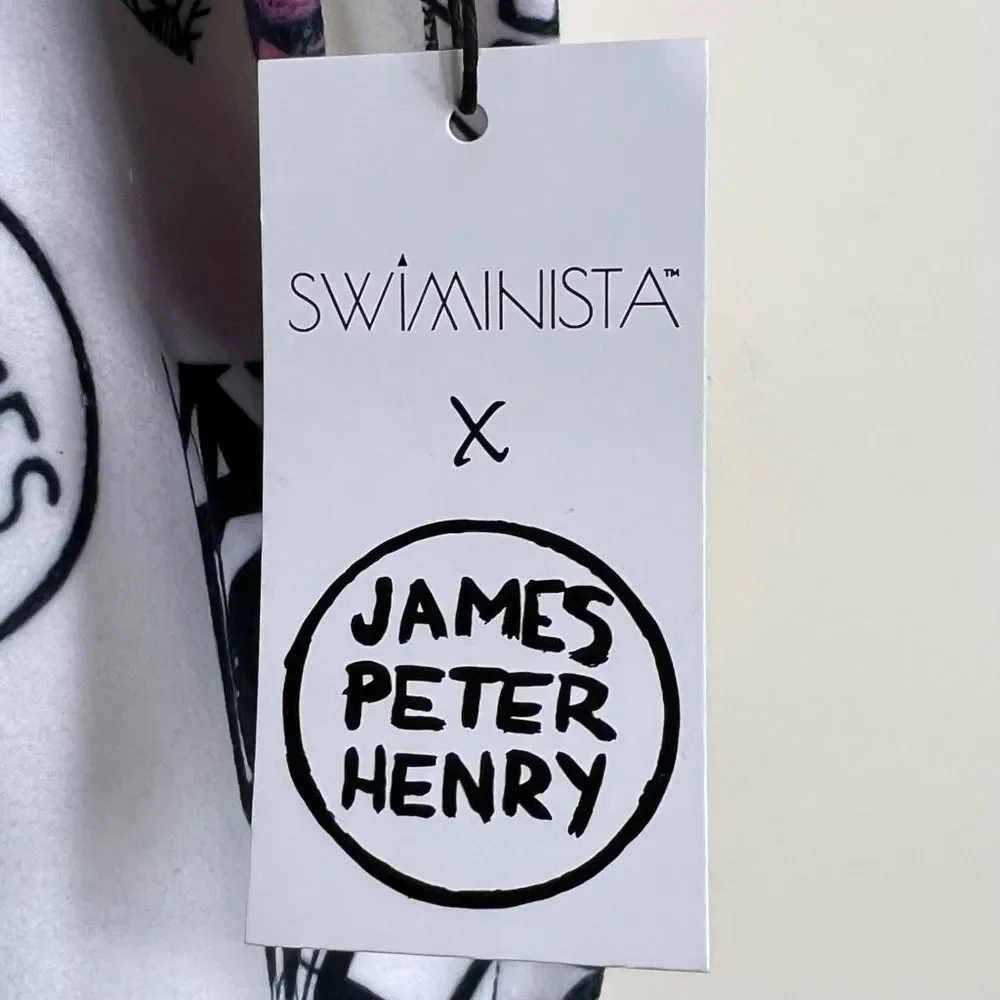 Swiminista x‎ James Peter Henry Pool Towel w Art Toss Print